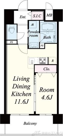 ブル フォルトゥーナ扇町の物件間取画像